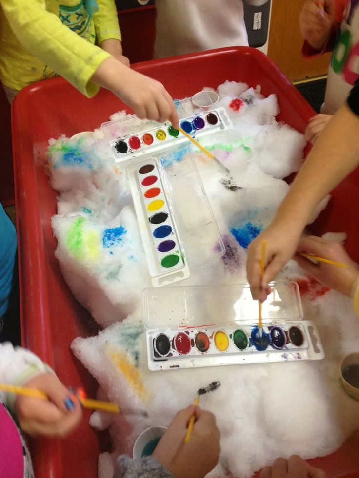 Best ideas about Preschool Sensory Table Ideas
. Save or Pin Preschool Sensory Table Art Winter Watercolor Painting on Now.