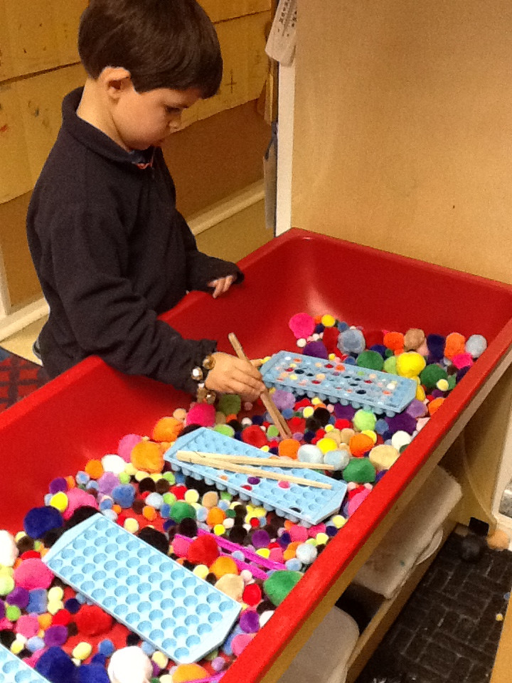 Best ideas about Preschool Sensory Table Ideas
. Save or Pin Playfully Learning Sensory Table Idea Pom Poms Now.