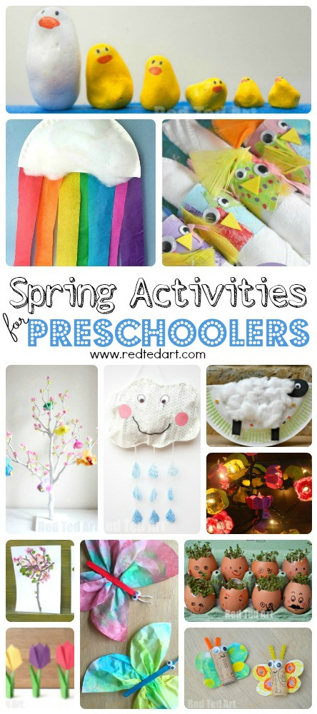 Best ideas about Preschool Spring Craft
. Save or Pin Easy Spring Crafts for Preschoolers and Toddlers Red Ted Now.