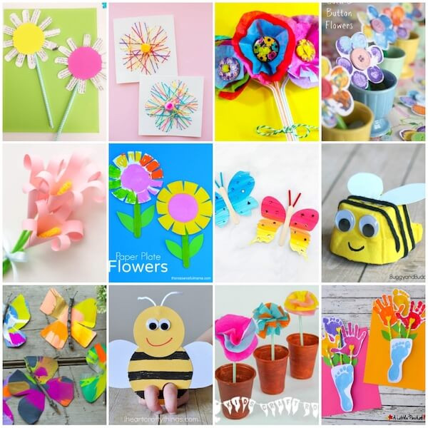 Best ideas about Preschool Springtime Crafts
. Save or Pin 30 Quick & Easy Spring Crafts for Kids The Joy of Sharing Now.