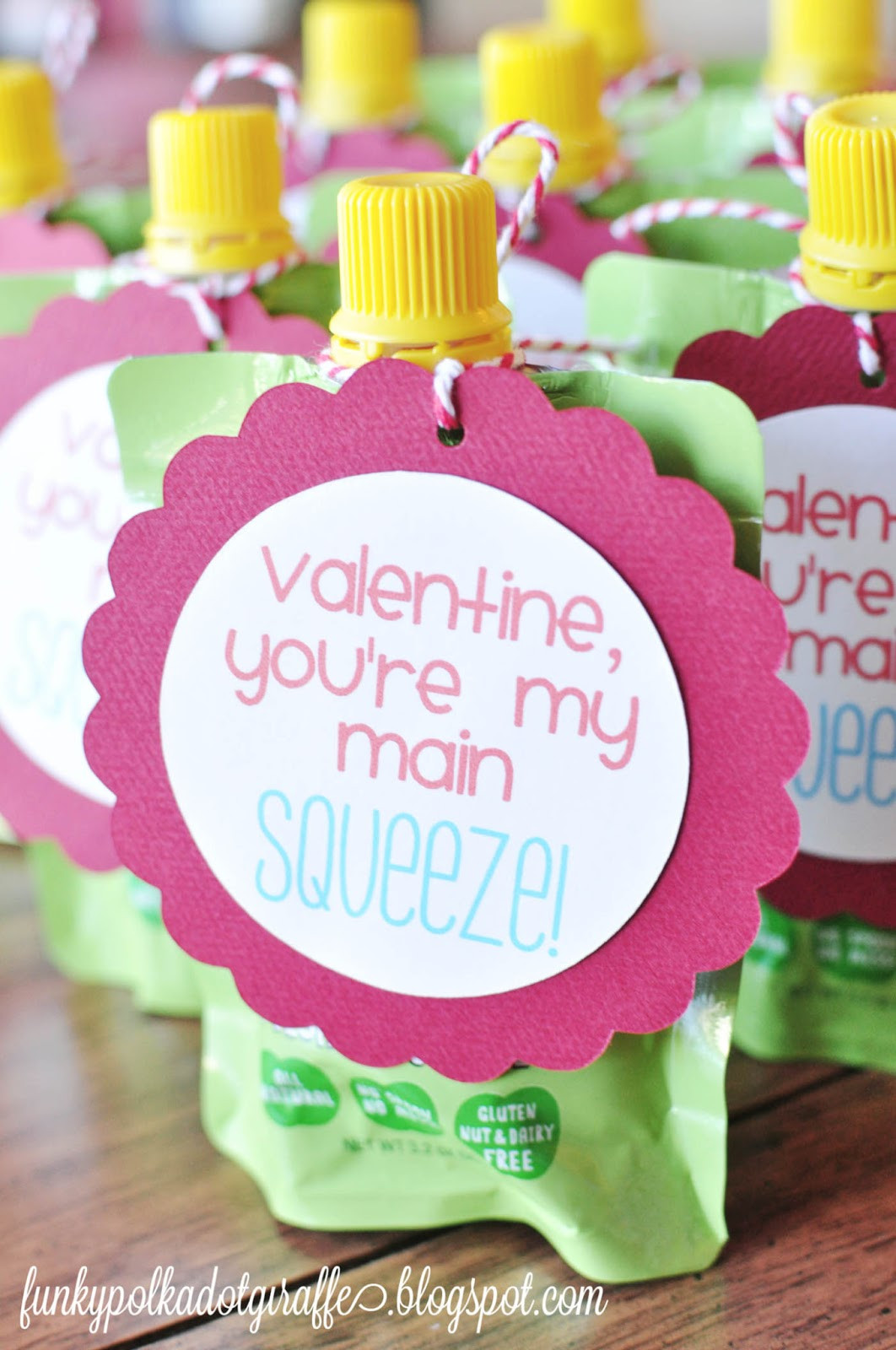 Best ideas about Preschool Valentine Gift Ideas
. Save or Pin Funky Polkadot Giraffe Preschool Valentines You re My Now.