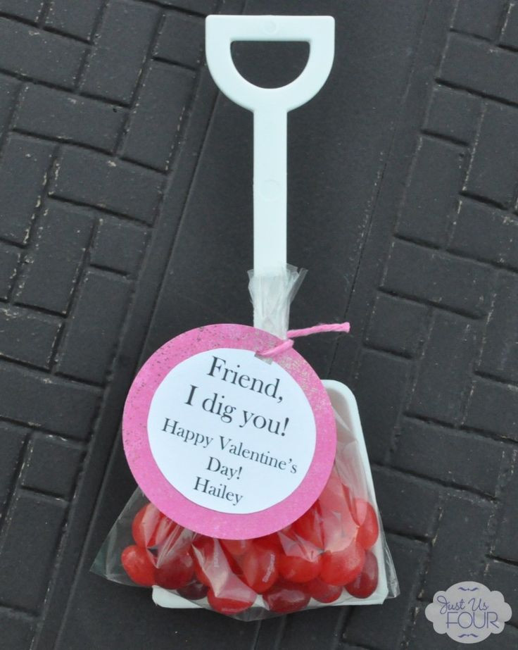 Best ideas about Preschool Valentine Gift Ideas
. Save or Pin "Friend I dig you" shovel Valentine so cute for Now.