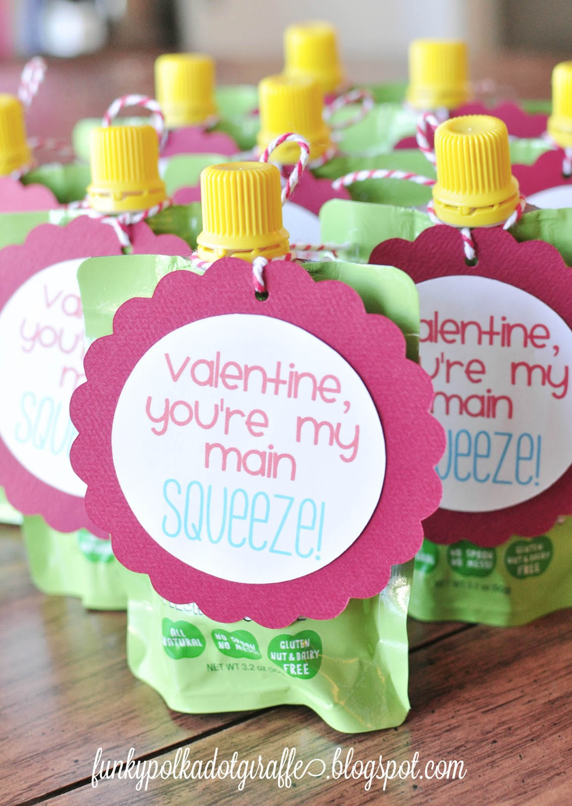 Best ideas about Preschool Valentine Gift Ideas
. Save or Pin Funky Polkadot Giraffe Preschool Valentines You re My Now.