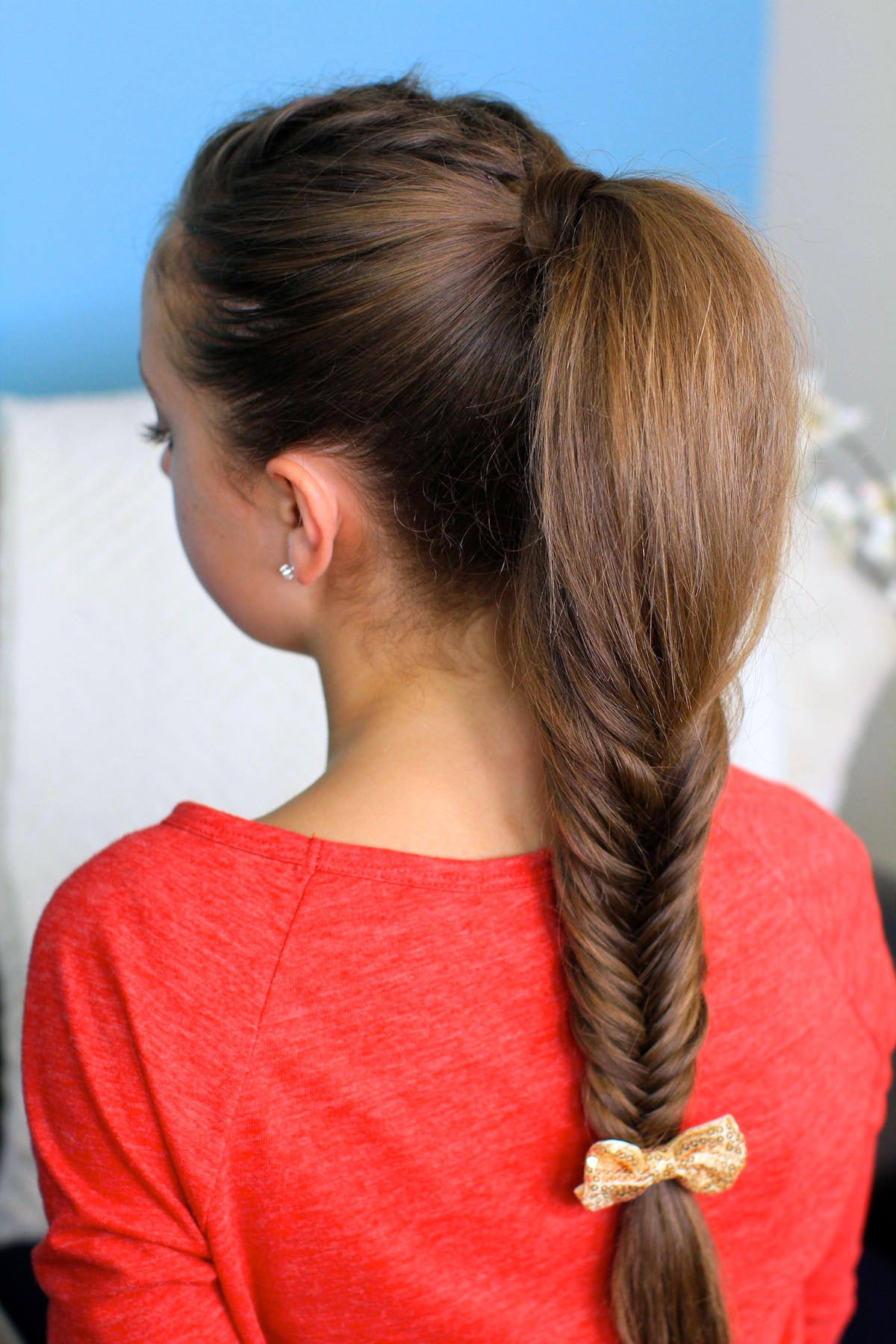 Best ideas about Pretty Girls Hairstyles
. Save or Pin Fluffy Fishtail Braid Hairstyles for Long Hair Now.