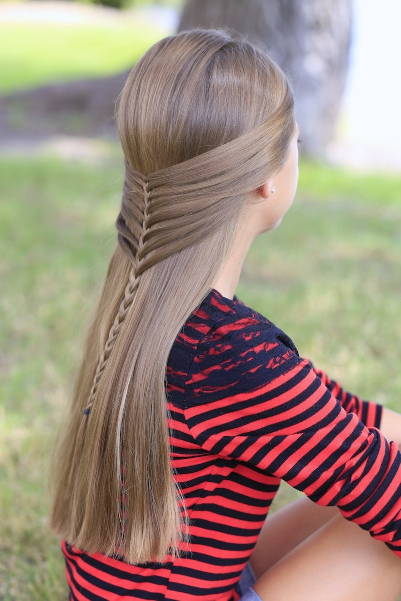 Best ideas about Pretty Hairstyles For Girls
. Save or Pin Mermaid Half Braid Hairstyles for Long Hair Now.