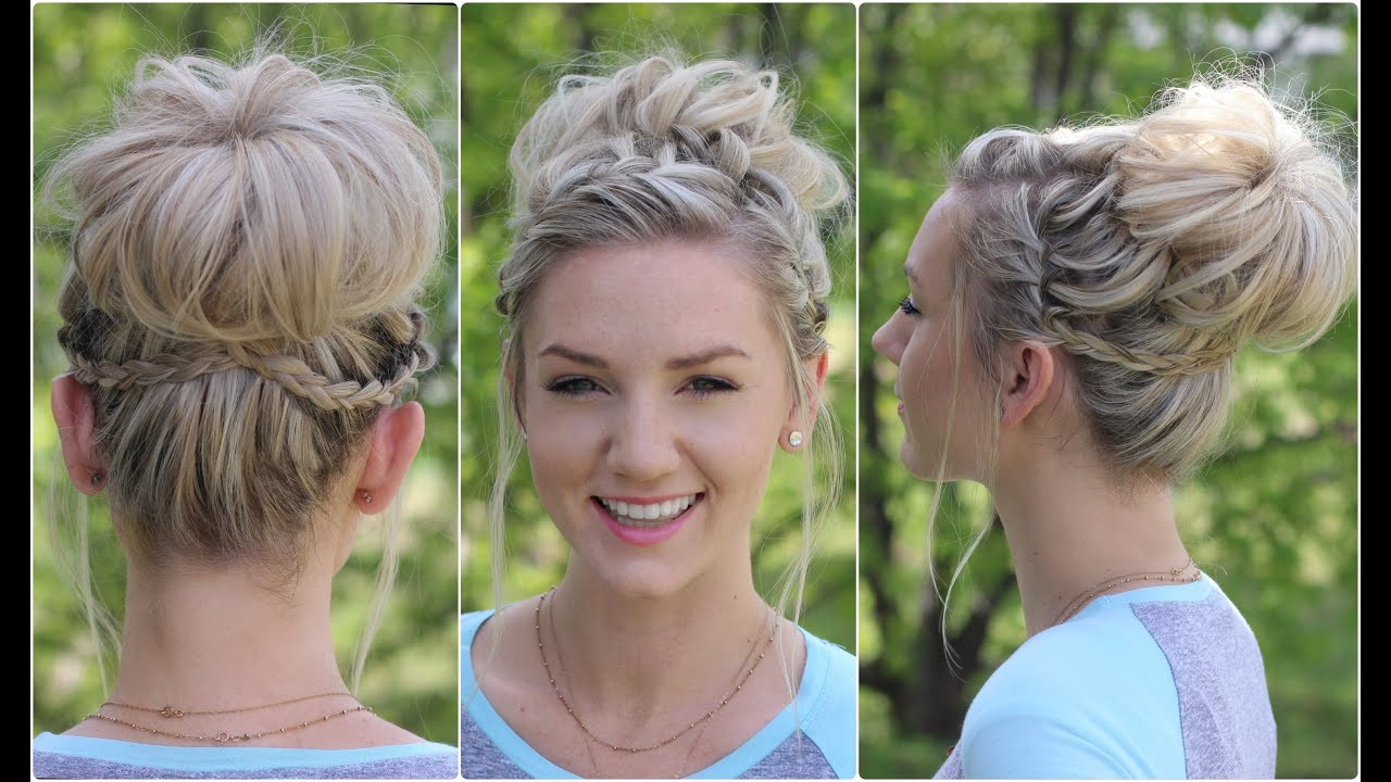 Best ideas about Pretty Updo Hairstyles
. Save or Pin Waterfall Bun Updo Now.