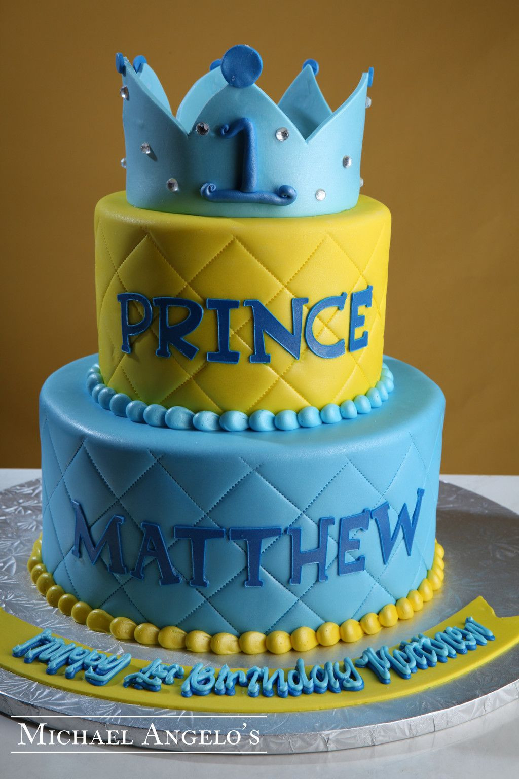 Best ideas about Prince Birthday Cake
. Save or Pin The Prince 5Milestones Now.