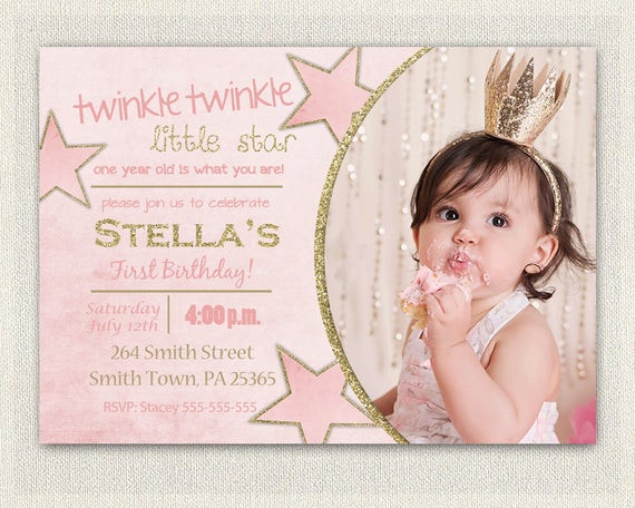 Best ideas about Princess 1st Birthday Invitations
. Save or Pin First Birthday Invitation Gold and Pink Princess Invitations Now.