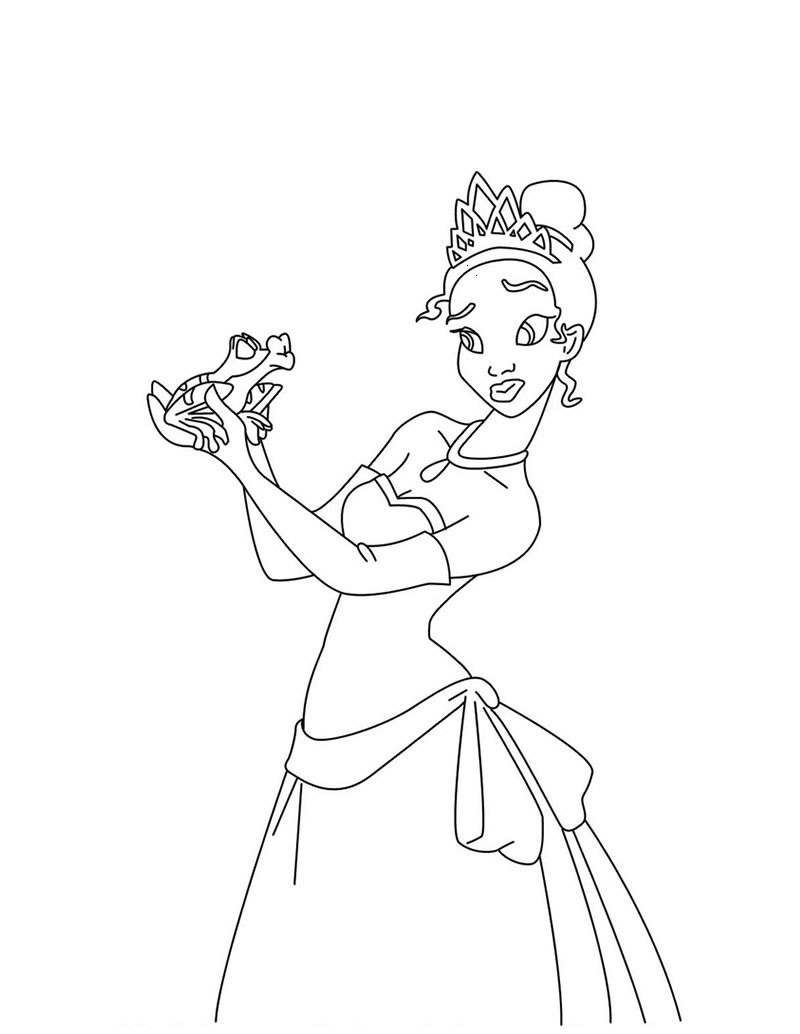 Best ideas about Princess And The Frog Coloring Pages
. Save or Pin Princess and the frog coloring pages Hellokids Now.