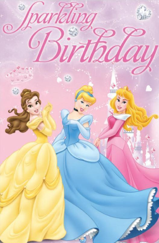 Best ideas about Princess Birthday Card
. Save or Pin Disney Princess Birthday Card Now.