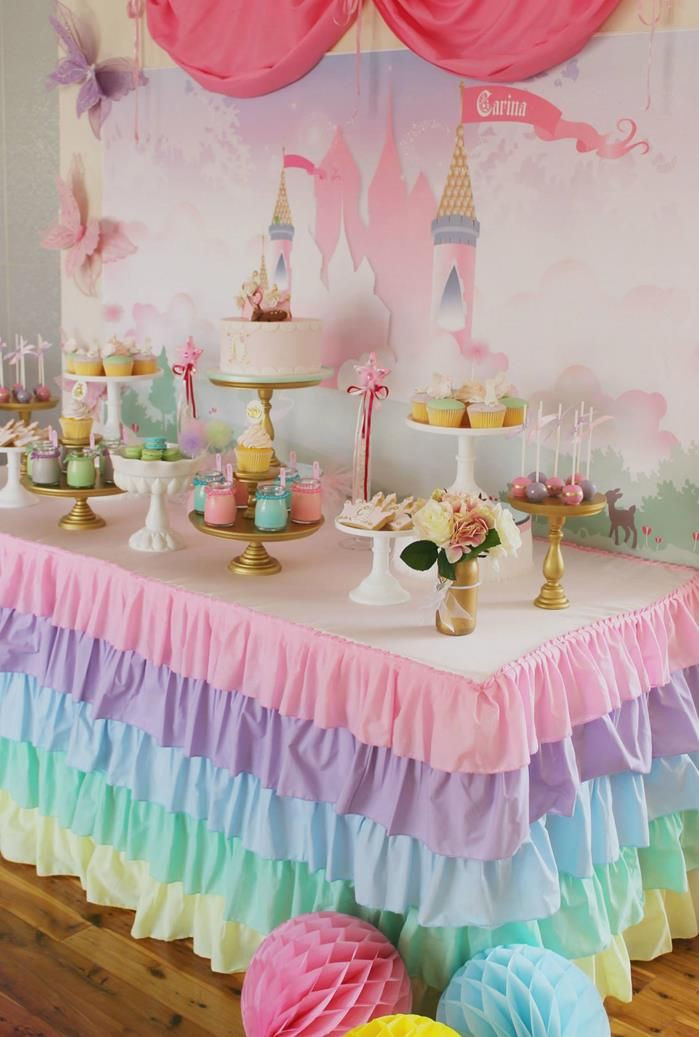 Best ideas about Princess Birthday Party Decorations
. Save or Pin Pastel Princess Party with So Many Darling Ideas via Kara Now.