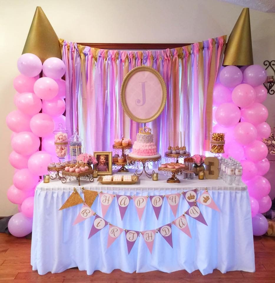 Best ideas about Princess Birthday Party Decorations
. Save or Pin Pink And Gold Princess Birthday Party Now.