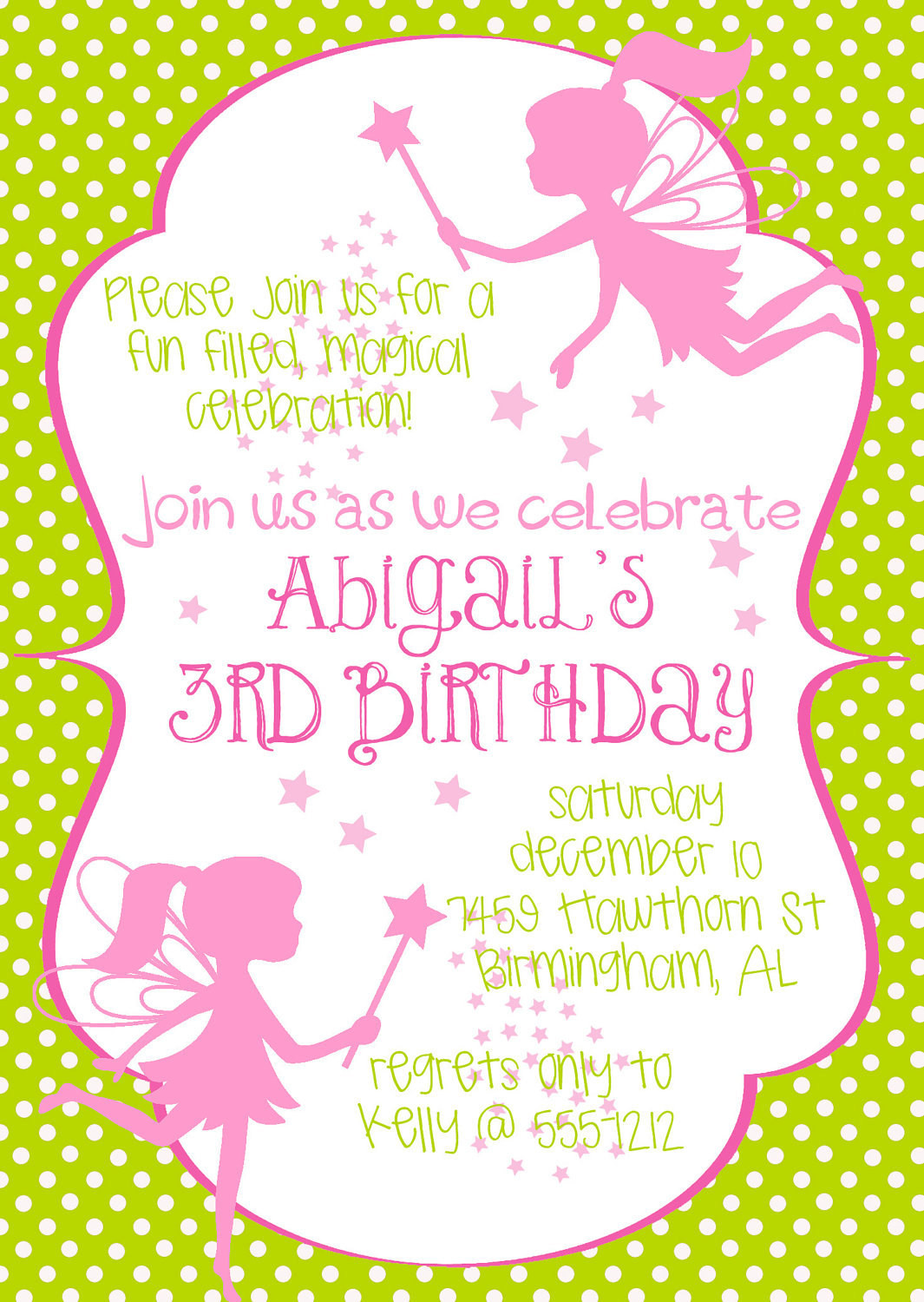 Best ideas about Princess Birthday Party Invitations
. Save or Pin Fairy Princess Birthday Party Invitation in by Now.