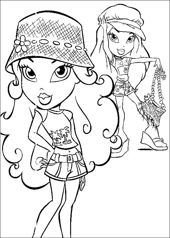 Best ideas about Princess Coloring Pages For Teens
. Save or Pin 57 best bratz images on Pinterest Now.
