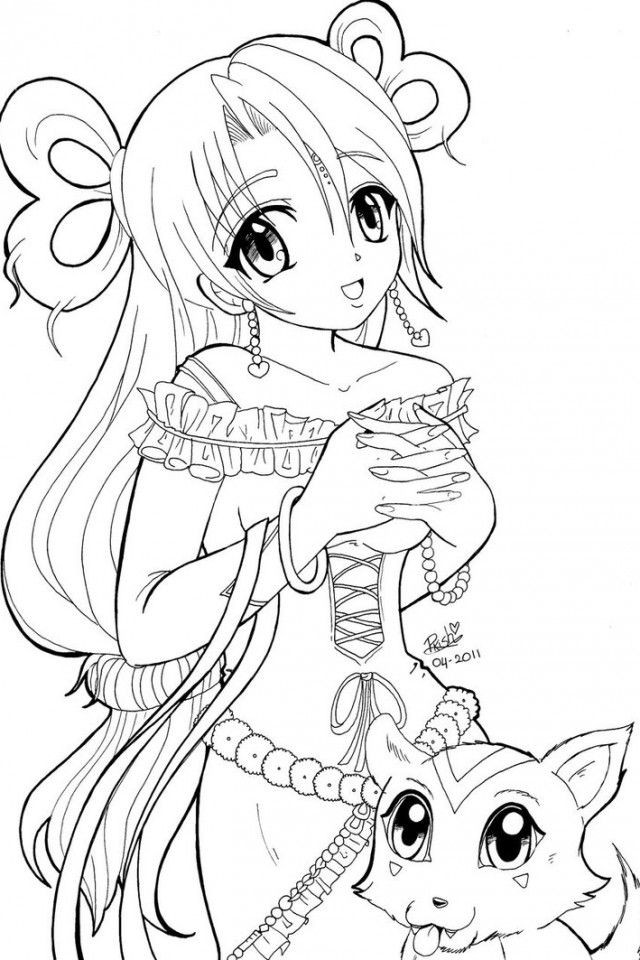 Best ideas about Princess Coloring Pages For Teens
. Save or Pin Coloring Pages Anime AZ Coloring Pages Now.