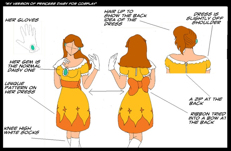 Best ideas about Princess Daisy Costume DIY
. Save or Pin Princess Daisy costume Cosplay and Anime Now.