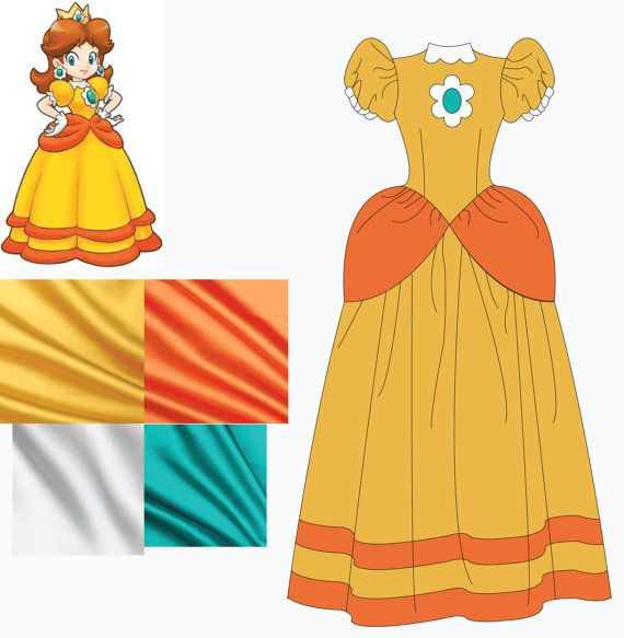 Best ideas about Princess Daisy Costume DIY
. Save or Pin Have a regal Halloween with this Princess Daisy gown Now.