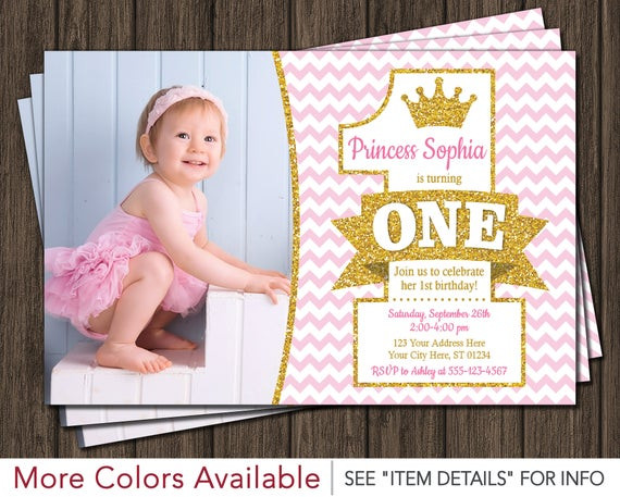 Best ideas about Princess First Birthday Invitations
. Save or Pin Princess First Birthday Invitation Now.