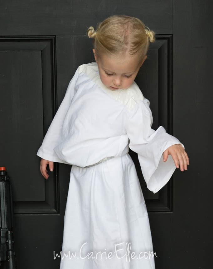 Best ideas about Princess Leia Costume DIY
. Save or Pin No Sew DIY Princess Leia Costume for Kids Carrie Elle Now.