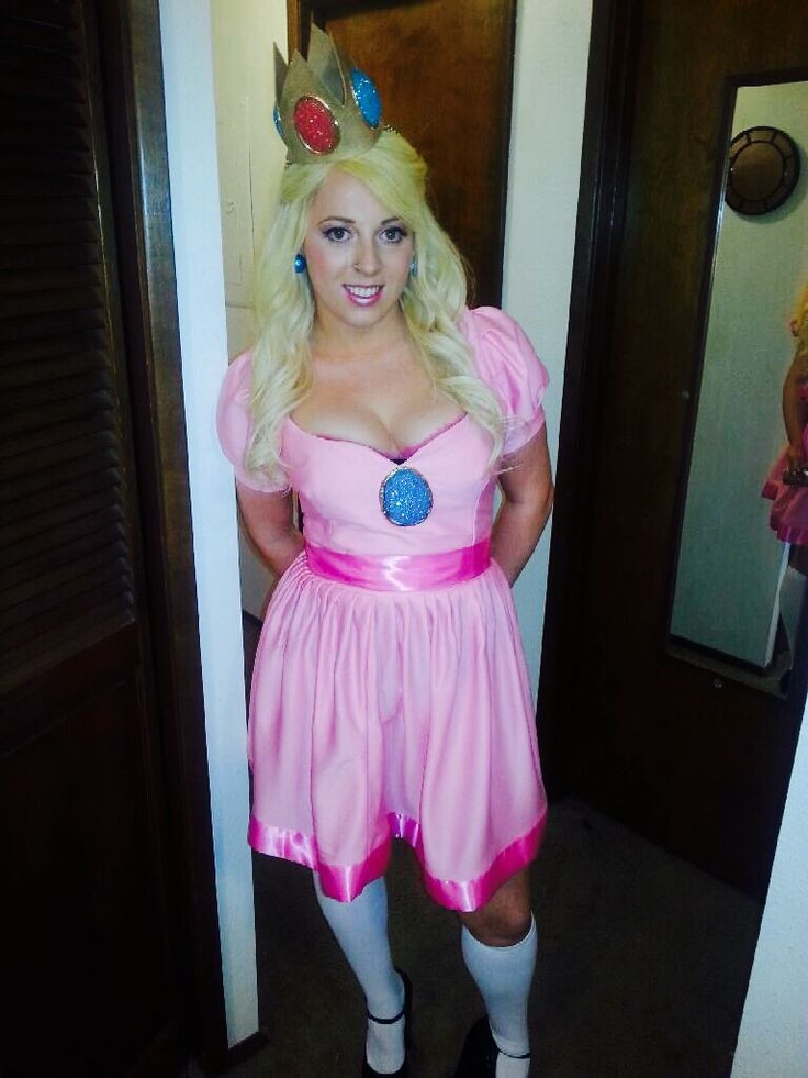 Best ideas about Princess Peach Costume DIY
. Save or Pin DIY Princess Peach costume Halloween Now.
