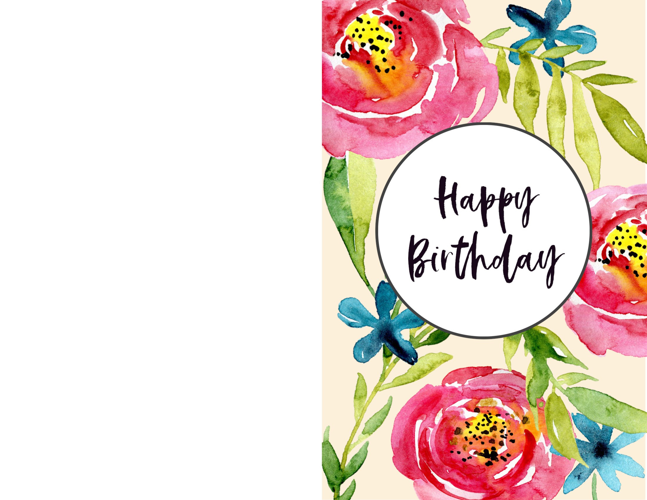 Best ideas about Print A Birthday Card
. Save or Pin Free Printable Birthday Cards Paper Trail Design Now.