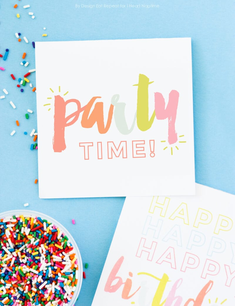 Best ideas about Print A Birthday Card
. Save or Pin Free Printable Birthday Cards I Heart Nap Time Now.