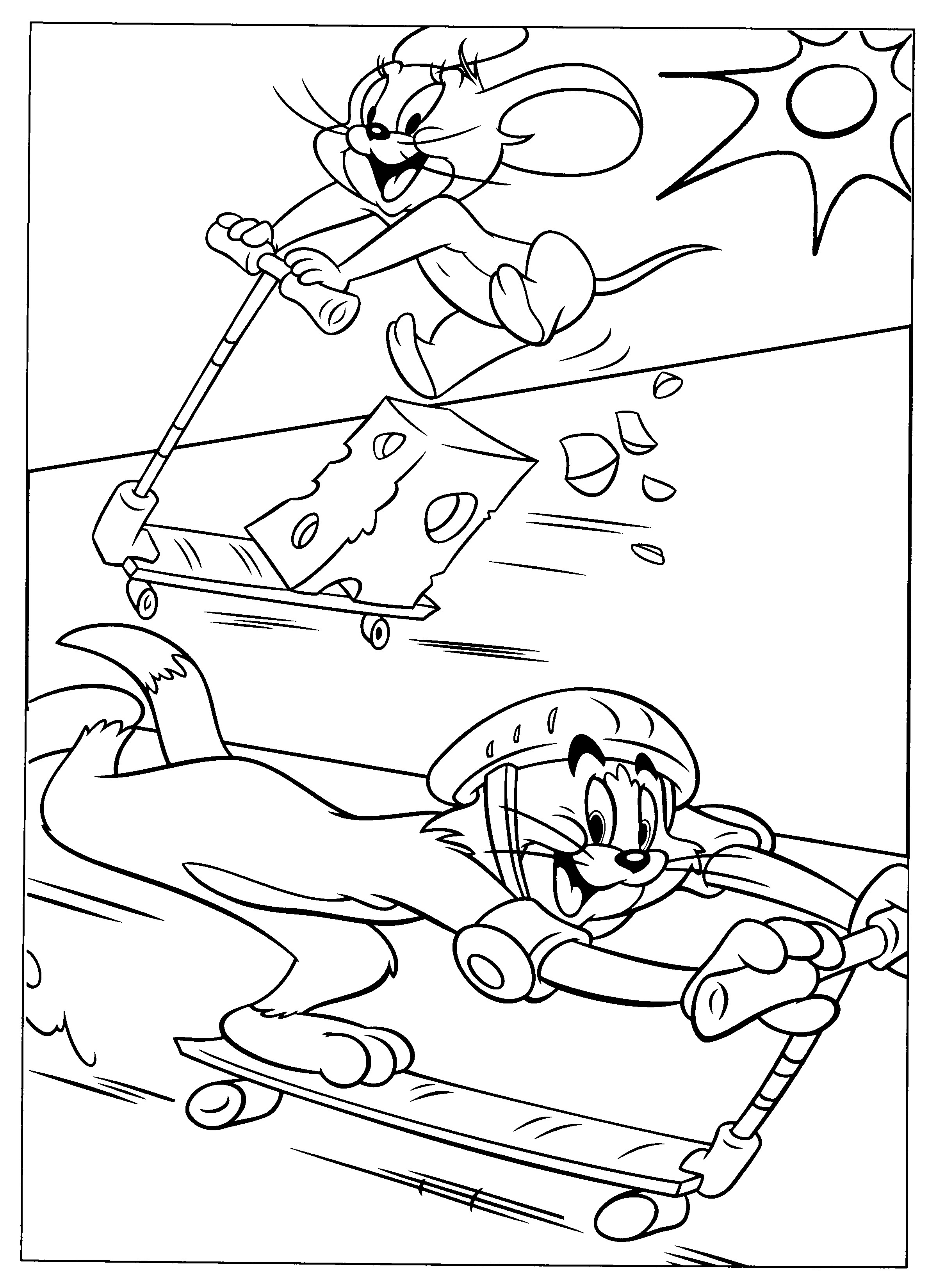 Best ideas about Print Free Coloring Pages
. Save or Pin Free Printable Tom And Jerry Coloring Pages For Kids Now.