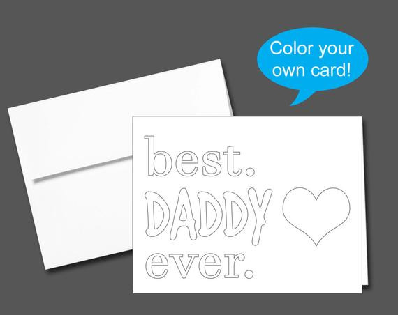 Best ideas about Print Your Own Birthday Card
. Save or Pin Printable Color Your Own Birthday Card or Father s Day Now.