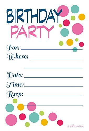 Best ideas about Printable Birthday Invitations For Girl
. Save or Pin Pin by Sumarie Kotze on B DAY in 2019 Now.