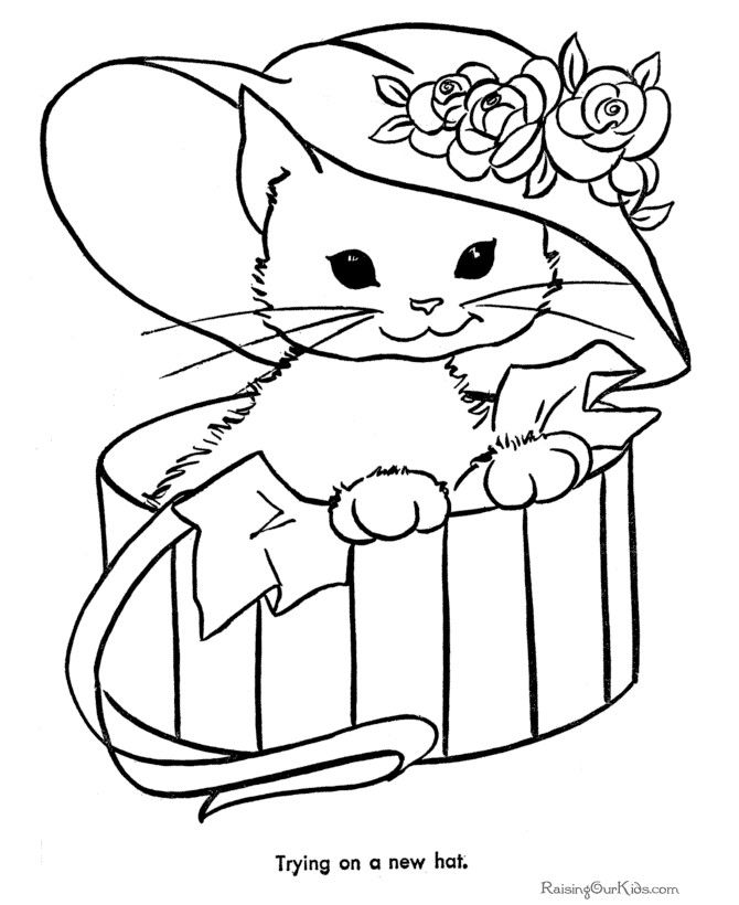 Best ideas about Printable Cat Coloring Pages For Kids
. Save or Pin Free Printable Cat Coloring Pages 003 Now.