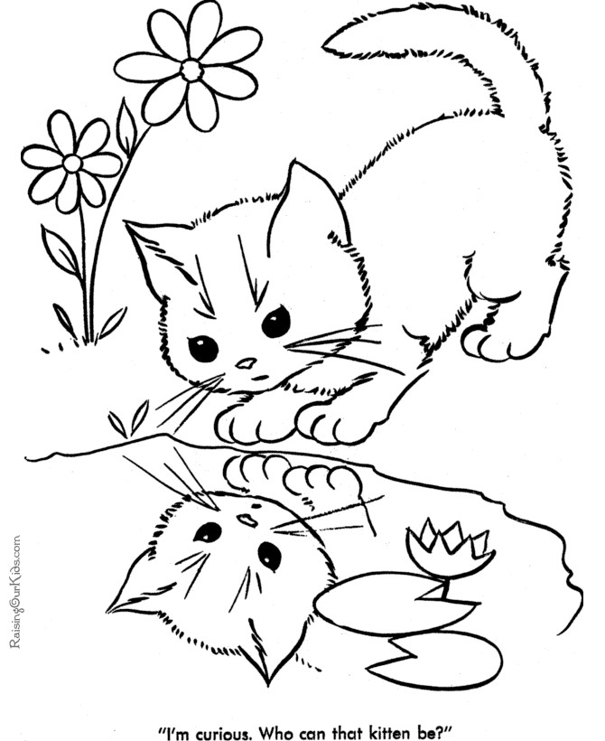 Best ideas about Printable Cat Coloring Pages For Kids
. Save or Pin Cat Coloring Sheets cat s pic Now.