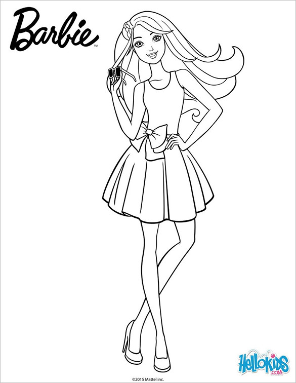 Best ideas about Printable Coloring Pages Barbie
. Save or Pin 20 Barbie Coloring Pages DOC PDF PNG JPEG EPS Now.