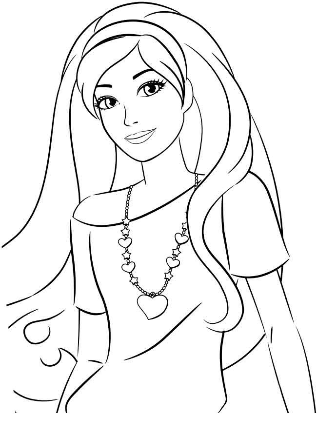 Best ideas about Printable Coloring Pages Barbie
. Save or Pin Barbie coloring pages to print for free mermaid princess Now.