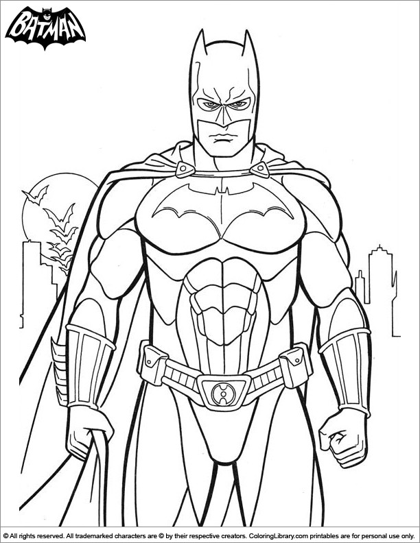 Best ideas about Printable Coloring Pages Batman
. Save or Pin Batman coloring sheet for kids Coloring Library Now.