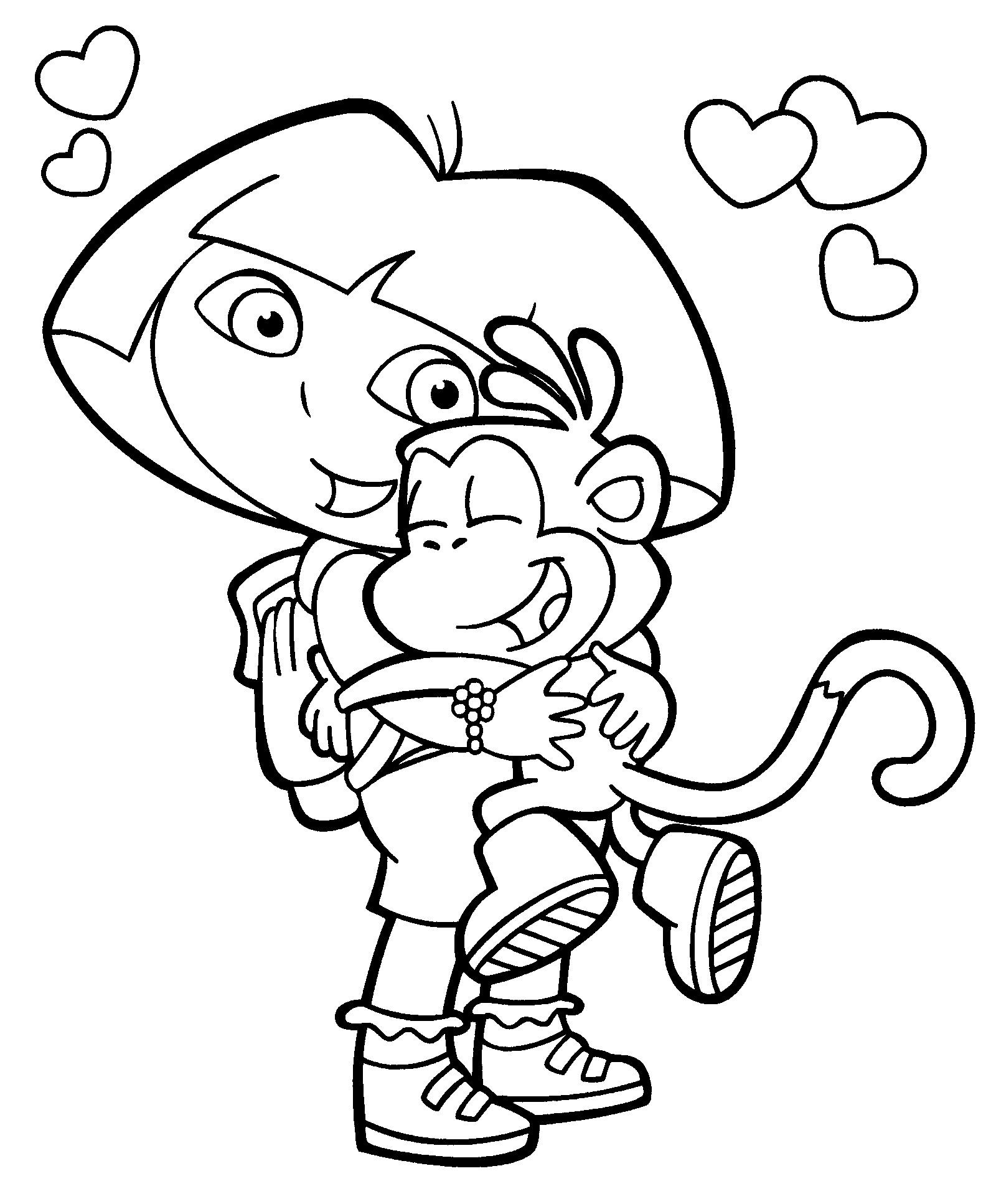 Best ideas about Printable Coloring Pages Dora
. Save or Pin free Dora pictures to print and color Now.