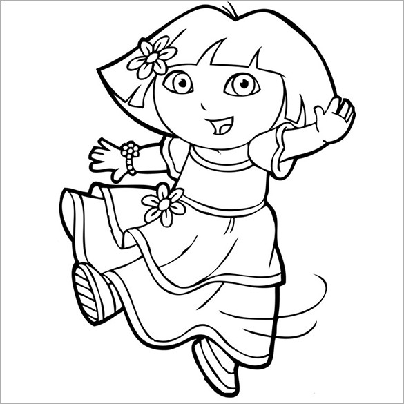 Best ideas about Printable Coloring Pages Dora
. Save or Pin 19 Dora Coloring Pages – PDF PNG JPEG EPS Now.