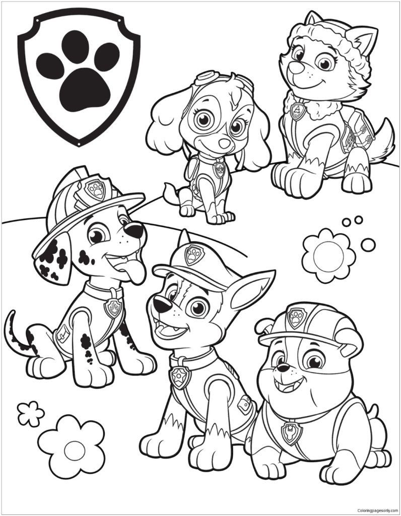 Best ideas about Printable Coloring Pages For Boys Paw Patrol
. Save or Pin Paw Patrol Coloring Pages Now.