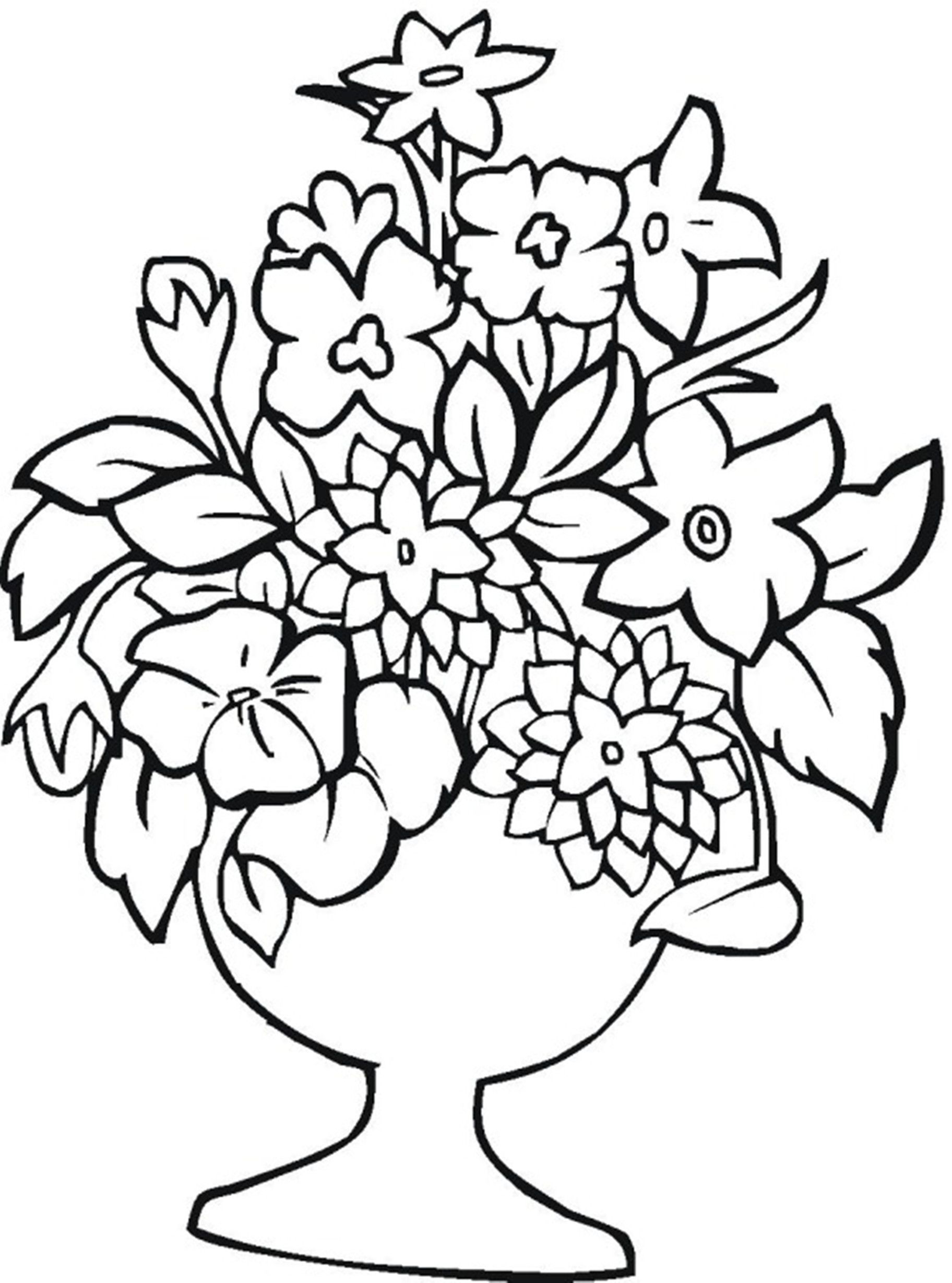 Best ideas about Printable Coloring Sheets Of Flowers
. Save or Pin Free Printable Flower Coloring Pages For Kids Best Now.