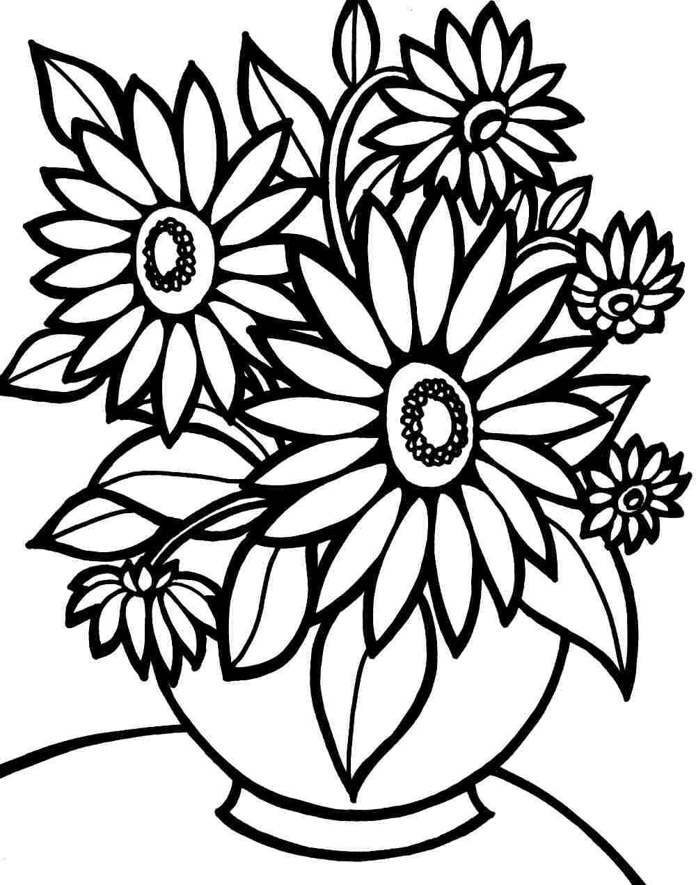 Best ideas about Printable Coloring Sheets Of Flowers
. Save or Pin Colouring Pages Bouquet Flowers Printable Free For Kids Now.