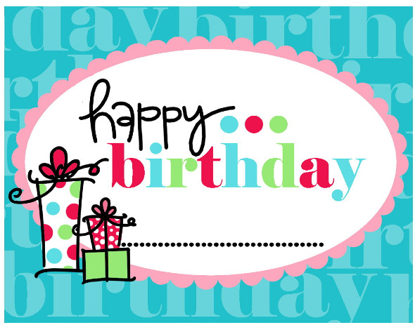 Best ideas about Printable Happy Birthday Card
. Save or Pin Happy Birthday Printable Cards Slim Image Now.