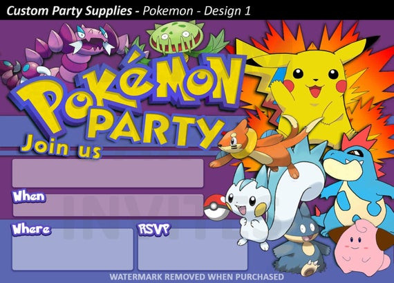 Best ideas about Printable Pokemon Birthday Invitations
. Save or Pin Pokemon Birthday Party Printable Invitations Page Three Now.