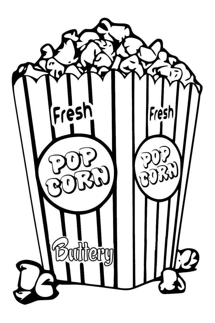 Best ideas about Printable Popcorn Coloring Sheets For Boys
. Save or Pin Popcorn clipart template Pencil and in color popcorn Now.