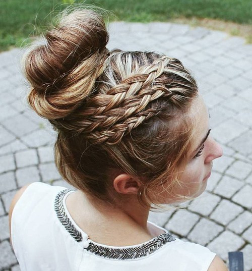 Best ideas about Prom Bun Hairstyles
. Save or Pin 40 Most Delightful Prom Updos for Long Hair in 2019 Now.