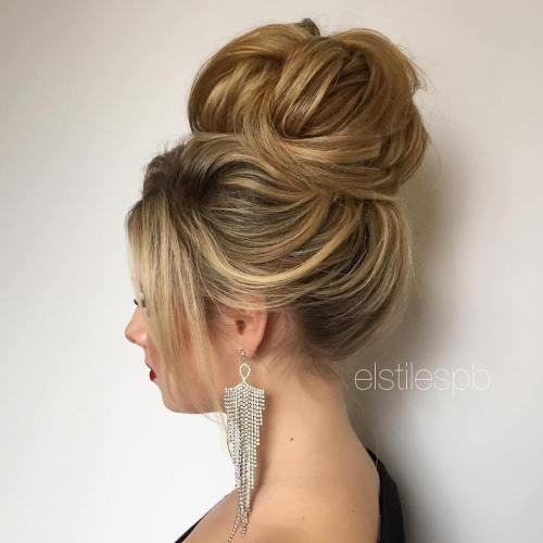 Best ideas about Prom Bun Hairstyles
. Save or Pin 40 Most Delightful Prom Updos for Long Hair in 2019 Now.