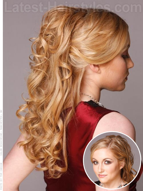 Best ideas about Prom Hairstyle Half Updos
. Save or Pin Half Up Half Down Prom Hairstyles and How To s Now.