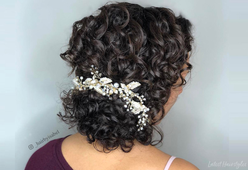 Best ideas about Prom Hairstyles For Naturally Curly Hair
. Save or Pin 18 Stunning Curly Prom Hairstyles for 2019 Updos Down Now.