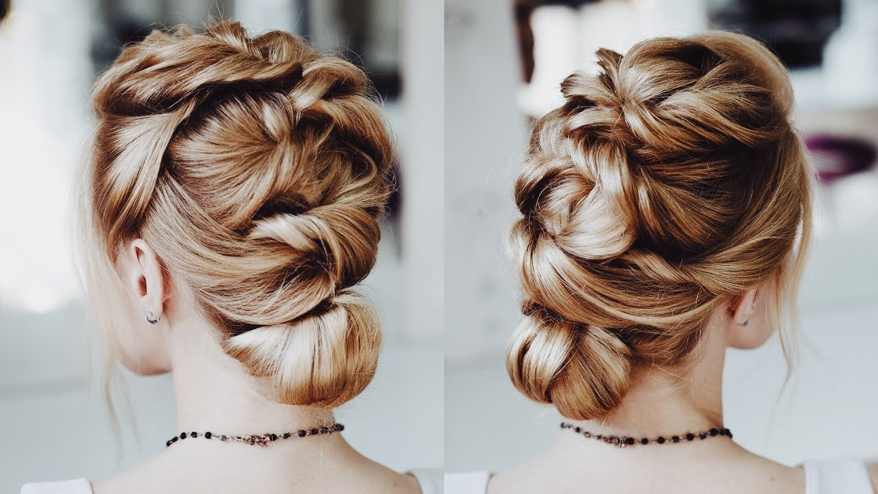 Best ideas about Prom Hairstyles Step By Step
. Save or Pin Easy plaited hair do tutorial step by step Now.