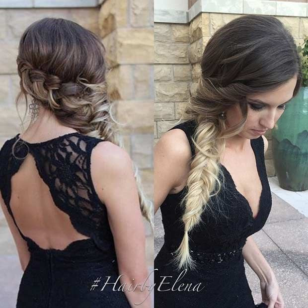 Best ideas about Prom Hairstyles To The Side
. Save or Pin 21 Pretty Side Swept Hairstyles for Prom Now.