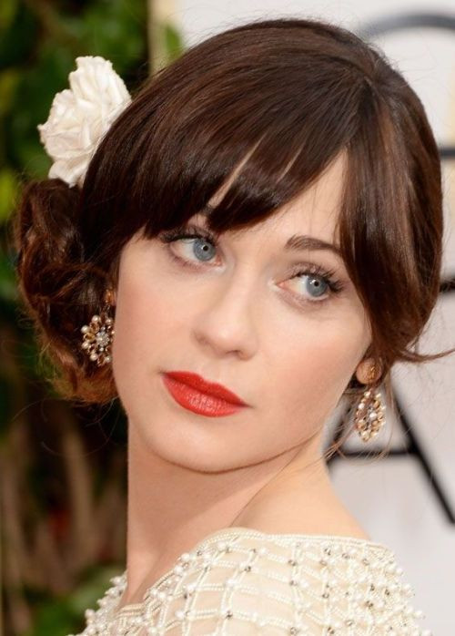 Best ideas about Prom Hairstyles With Bangs
. Save or Pin 65 Prom Hairstyles That plement Your Beauty Fave Now.