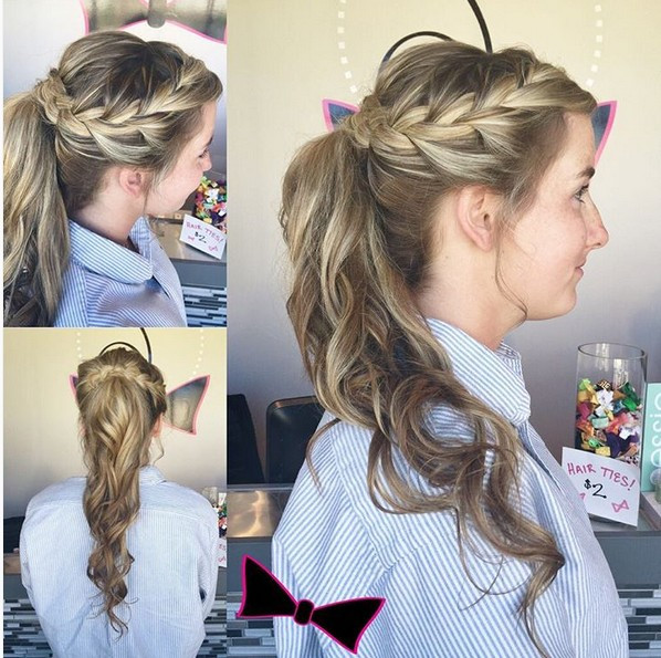 Best ideas about Prom Ponytail Hairstyle
. Save or Pin 18 Cute Braided Ponytail Styles PoPular Haircuts Now.